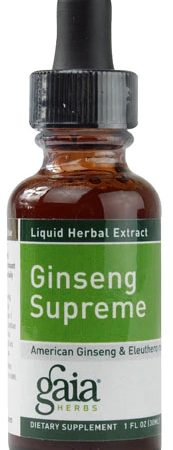 Comprar gaia herbs ginseng supreme -- 1 fl oz preço no brasil energy ginseng ginseng, american herbs & botanicals suplementos em oferta suplemento importado loja 5 online promoção -
