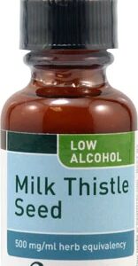 Gaia Herbs Milk Thistle Seed Low Alcohol -- 1 fl oz