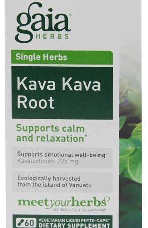 Comprar gaia herbs single herbs kava kava root -- 60 vegetarian liquid phyto-caps™ preço no brasil herbs & botanicals kava kava sleep support suplementos em oferta suplemento importado loja 49 online promoção -
