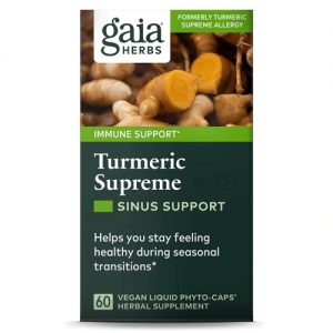 Comprar gaia herbs turmeric supreme sinus support -- 60 vegan liquid phyto caps® preço no brasil herbs & botanicals joint health suplementos em oferta turmeric suplemento importado loja 69 online promoção -