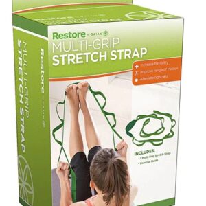 Comprar gaiam restore™ multi-grip stretch strap -- 1 strap preço no brasil sports & fitness sports gear suplementos em oferta yoga accessories suplemento importado loja 1 online promoção -