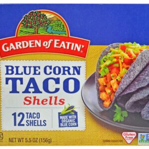 Tortillas Azuis Garden of Eatin' para Tacos - 156g