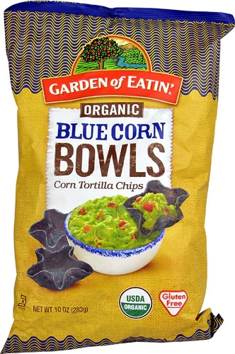 Chips de Tortilla de Milho Azul Orgânico Garden of Eatin' - 283g