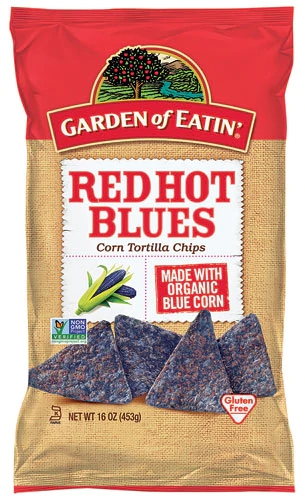 Chips de Milho Azul Orgânico Redhot Garden of Eatin' - 454g