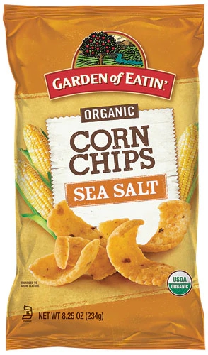Garden of Eatin' Organic Corn Chips Sea Salt -- 7.5 oz