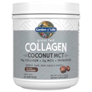 Garden of Life Colágeno Sabor Chocolate com MCT de Coco 420g
