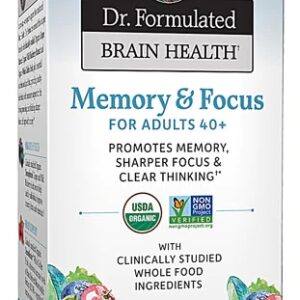 Garden of Life Dr. Formulated Brain Health Memory & Focus 60 Comprimidos Vegetarianos