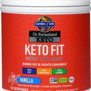 Comprar garden of life dr. Formulated keto fit vanilla -- 12. 52 oz preço no brasil diet products slim-fast suplementos em oferta top diets suplemento importado loja 35 online promoção -