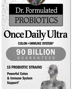 Garden of Life Dr. Formulated Probiotics Once Daily Ultra - 90 Bilhões CFU - 30 Cápsulas Vegetais