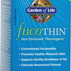 Garden of Life FucoTHIN® 90 Cápsulas Softgel - Auxílio Natural para o Bem-Estar