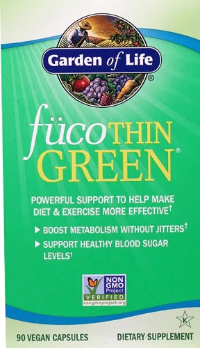Garden of Life FucoThin Green® - 90 Cápsulas Veganas: Potencialize Seu Bem-Estar