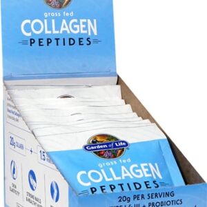 Garden of Life Colágeno Peptídeos Bovino Alimentado a Pasto - 10 Sachês (Aprox. 56g)
