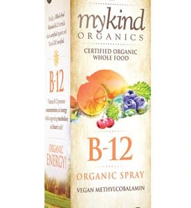 Garden of Life Mykind Organics B-12 Spray Sabor Framboesa 59ml - Vitamina B12 Orgânica