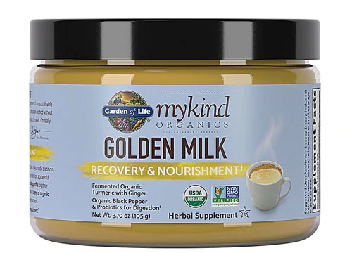Garden of Life mykind Organics Golden Milk Recovery 105g - Leite Dourado Orgânico para Recuperação