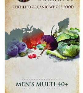 Garden of Life Mykind Organics Multivitamínico Homem 40+ Vegano 60 Comprimidos