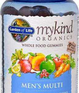 Garden of Life mykind Organics Multivitamínico Masculino Integral Orgânico Sabor Berry - 120 Gomas Veganas