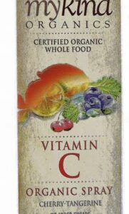 Garden of Life Mykind Organics Vitamina C Spray Orgânico Cereja-Tangerina 59ml