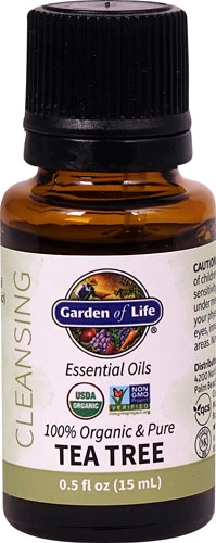 Óleo Essencial de Melaleuca Orgânico Garden of Life - 15ml