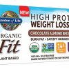 Comprar garden of life organic fit high protein weight loss bar chocolate almond brownie -- 12 bars preço no brasil diet bars diet products suplementos em oferta suplemento importado loja 1 online promoção -