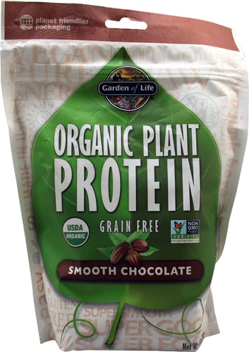 Garden of Life Proteína Vegetal Orgânica Sabor Chocolate - 10 Porções (250g)