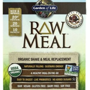 Garden of Life Organic RAW Meal™ Chocolate Cacao -- 10 Packets
