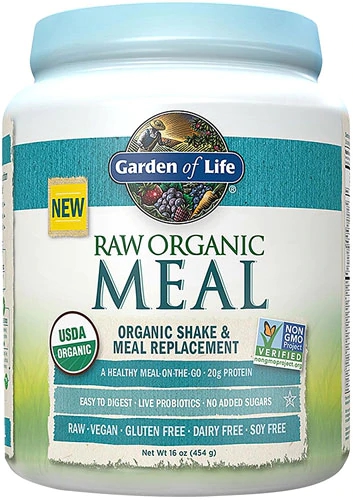 Garden of Life Organic RAW Meal Lightly Sweet - Refeição Completa Orgânica 519g