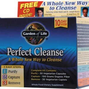 Garden of Life Perfect Cleanse Kit 1 - Limpeza Profunda e Bem-Estar Natural
