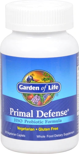 Garden of Life Primal Defense HSO Probiotic 90 Cápsulas Vegetais - Saúde Intestinal