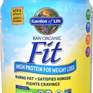 Garden of Life RAW Organic Fit Proteína para Emagrecimento Original 428g