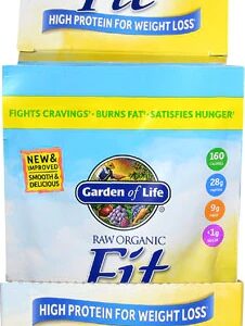 Garden of Life RAW Organic Fit Proteína para Emagrecer Original - 10 Sachês (100g)