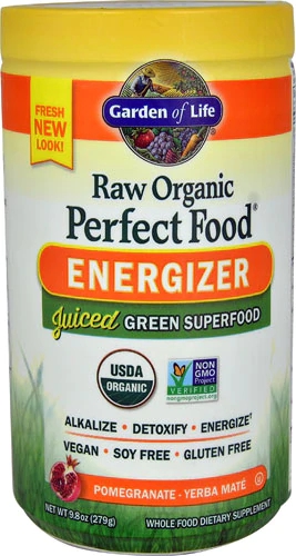 Garden of Life Raw Organic Perfect Food Energizer - Vitalidade Orgânica 278g