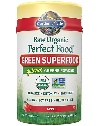 Garden of Life Raw Organic Perfect Food Green Superfood Maçã - 232g