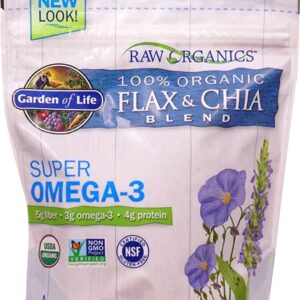 Comprar garden of life raw organics 100% organic flax & chia blend -- 12 oz preço no brasil cholesterol guggul heart & cardiovascular herbs & botanicals suplementos em oferta suplemento importado loja 15 online promoção -