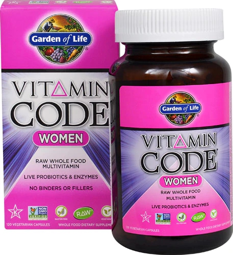 Garden of Life Vitamina Code Mulher - 120 Cápsulas Vegetarianas