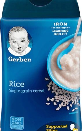 Comprar gerber rice cereal for baby -- 8 oz preço no brasil babies & kids baby food cereals suplementos em oferta suplemento importado loja 17 online promoção -