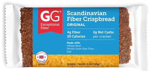Crispbread Original GG Scandinavian - 100g: Leveza e Fibra para seu Dia