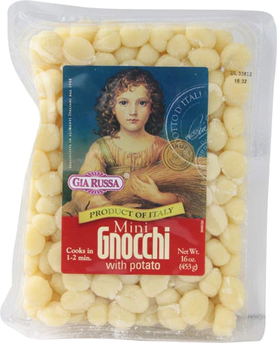 Mini Nhoque de Batata Gia Russa 454g - Sabor Autêntico Italiano