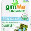 Comprar gimme organic roasted seaweed snacks sea salt -- 0. 35 oz preço no brasil dried veggie snacks food & beverages seaweed snacks snacks suplementos em oferta suplemento importado loja 1 online promoção -