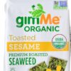 Comprar gimme organic toasted seaweed snacks sesame -- 0. 35 oz preço no brasil beverages drink mixes food & beverages suplementos em oferta suplemento importado loja 3 online promoção -