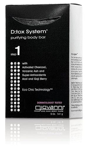 Sabonete Purificante Giovanni D:tox System® 150g - Pele Limpa e Revitalizada