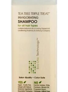 Giovanni Tea Tree Triple Treat Shampoo Revigorante 250ml - Cabelos Saudáveis