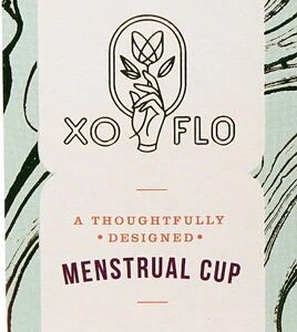 Coletor Menstrual Gladrags XO Flo - 1 Unidade | Higiene Íntima Sustentável