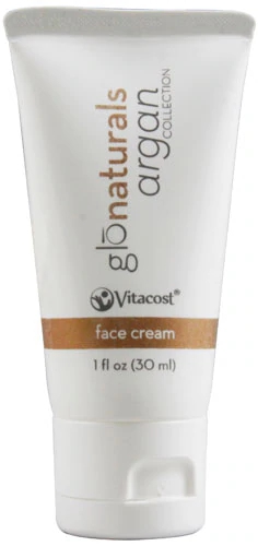 Creme Facial Glonaturals Argan Collection com Ácido Hialurônico - 30ml - Não Transgênico