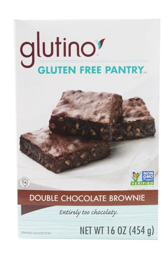 Glutino Brownie Mix Sem Glúten Duplo Chocolate - 454g