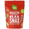 Comprar go raw organic sprouted flax snax spicy fiesta -- 3 oz preço no brasil crackers food & beverages seed crackers snacks suplementos em oferta suplemento importado loja 1 online promoção -