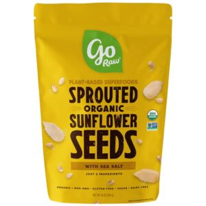 Comprar go raw organic sprouted sunflower seeds sea salt -- 14 oz preço no brasil flaxseed food & beverages seeds suplementos em oferta suplemento importado loja 25 online promoção -