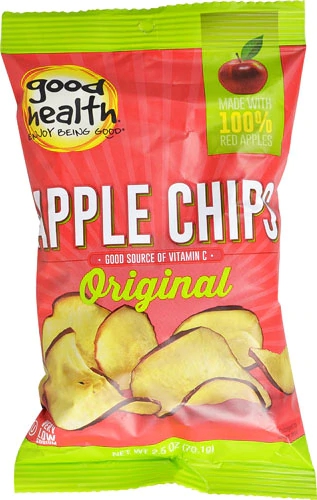 Chips de Maçã Good Health Inc. Original 70g - Snack Saudável e Crocante