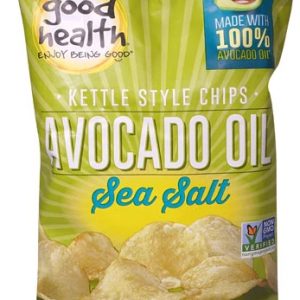 Comprar good health inc. Kettle style avocado oil potato chips sea salt -- 5 oz preço no brasil food & beverages seasoning blends seasonings & spices suplementos em oferta suplemento importado loja 9 online promoção -