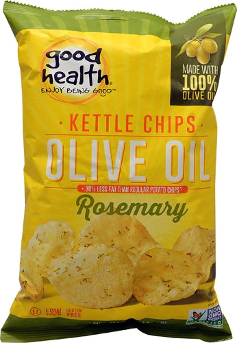Good Health Inc. Batata Chips Estilo Kettle Azeite e Alecrim 142g - Sabor e Crocância Inigualáveis