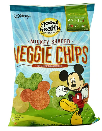 Good Health Inc. Chips de Legumes em Formato de Mickey - 191g